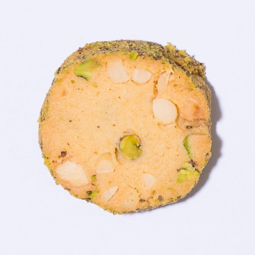 Tiny Temptations - Macadamia & Pistachio Shortbread with Lemon Myrtle