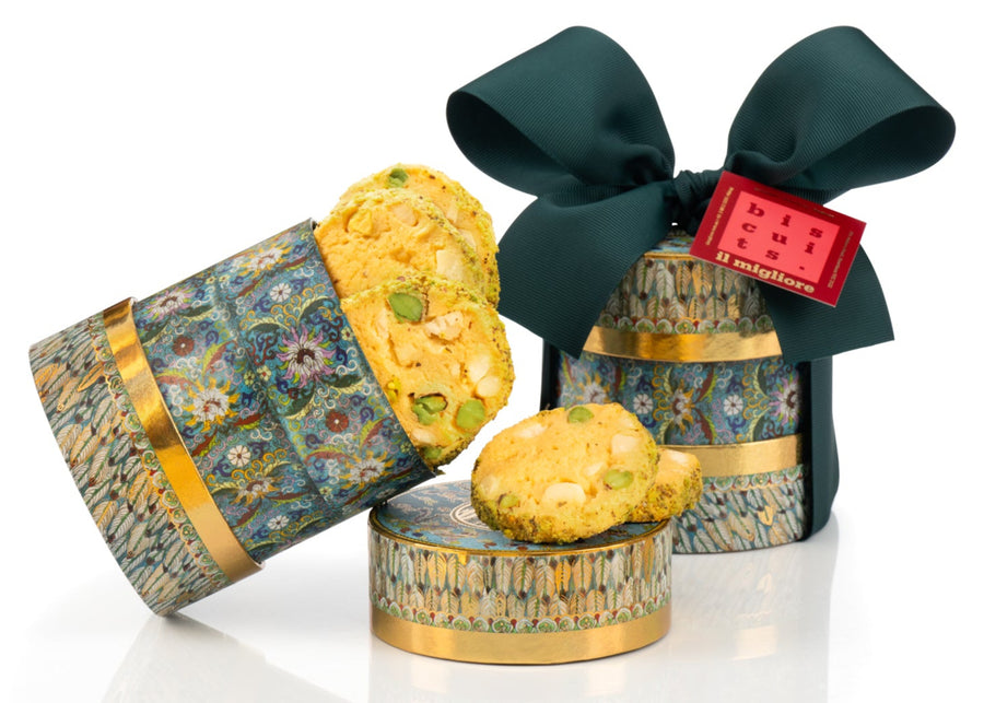 delicious chocolates and biscuits in a gift box