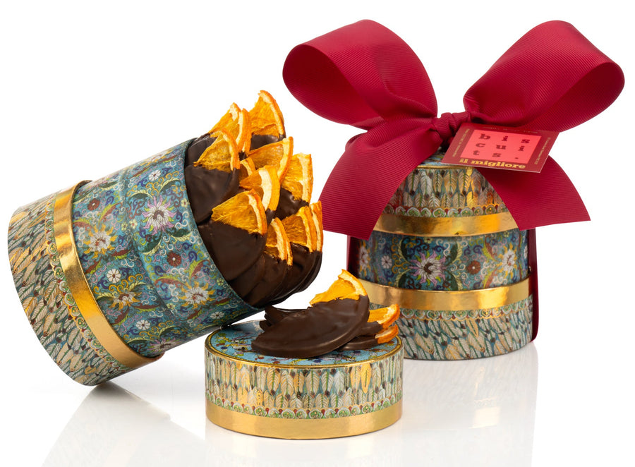 delicious chocolates and biscuits in a gift box