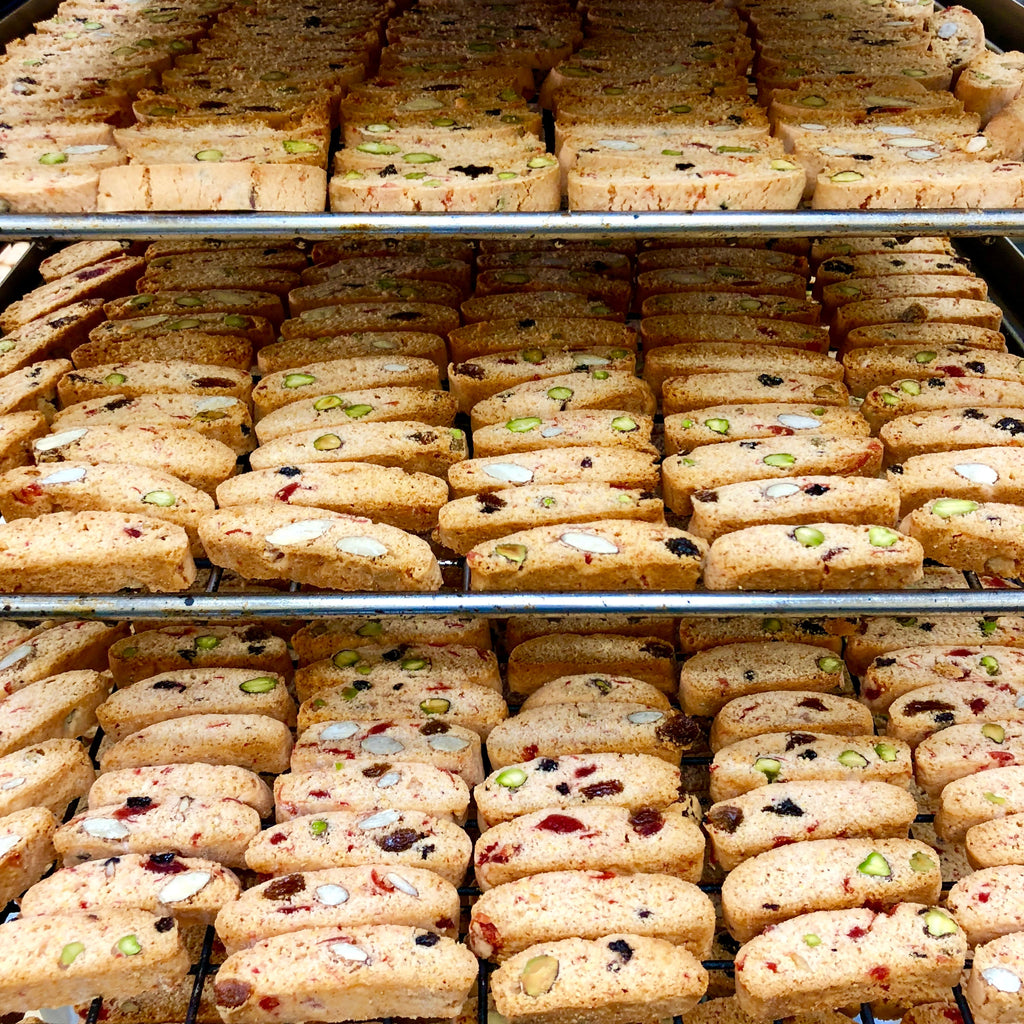 Christmas Biscotti Tin