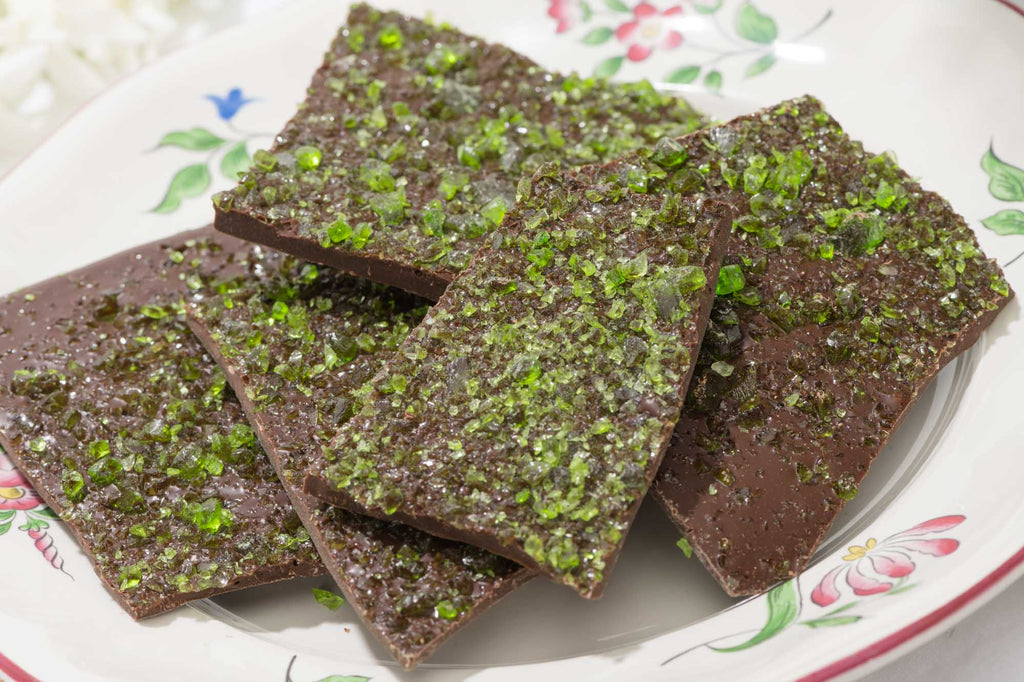 Guilty Pleasures - Chocolate Christmas Walnut Fruit Bread & Peppermint Bark